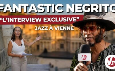 Fantastic Negrito à Vienne, quelques minutes avant de monter sur Scène