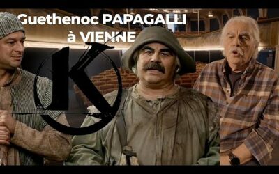 Kaamelott Guethenoc Papagalli, le paysan dauphinois à Vienne