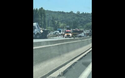 A7 coupée – Vienne completement bloquée – Vie’N’actu vna 20 05 2022