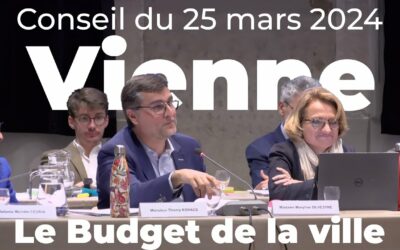 Conseil municipal de Vienne du 25 mars 2024 – Le budget