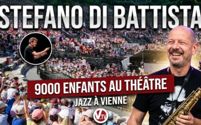 Stefano Di Battista et 9000 enfants avec Vincent Peirani au Théâtre Antique de Vienne