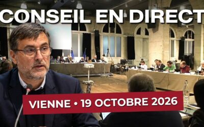 Conseil municipal de Vienne 19 octobre 2026